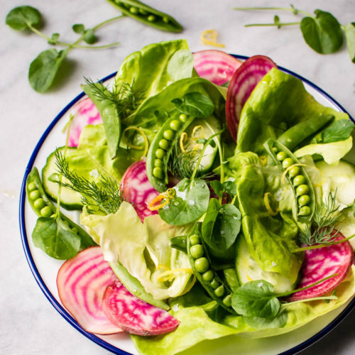 Cucumber Snap Pea Salad Recipe, Fresh Tastes Blog