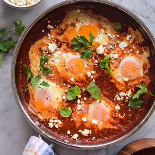 Eggs in Purgatory with White Beans | Carolyn's Cooking