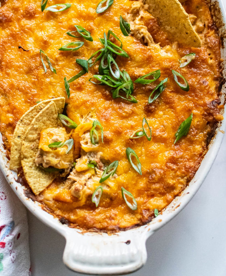 Mexican Shredded Chicken Dip | Carolyn's Cooking