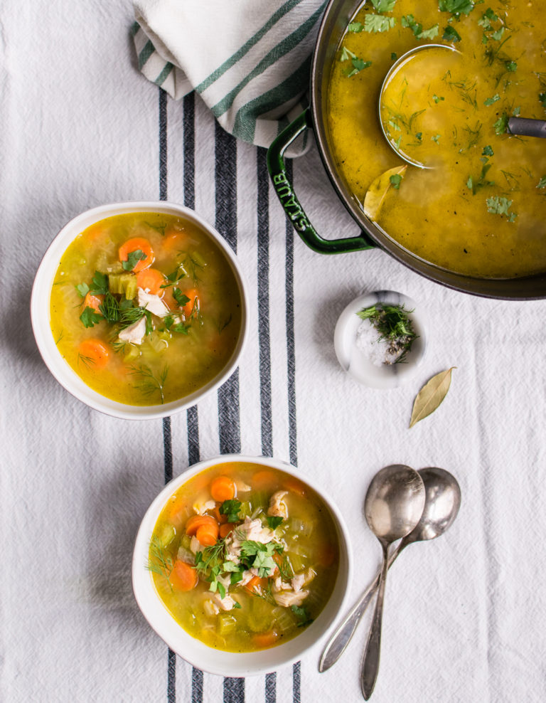 Easy Chicken Soup | Carolyn's Cooking