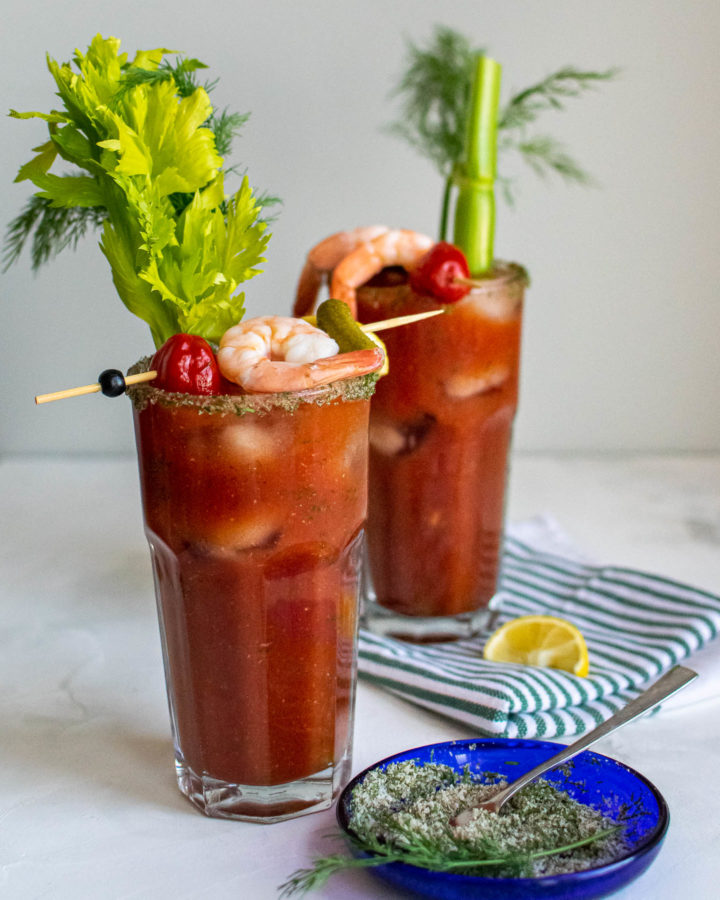 Aquavit Bloody Mary | Carolyn's Cooking