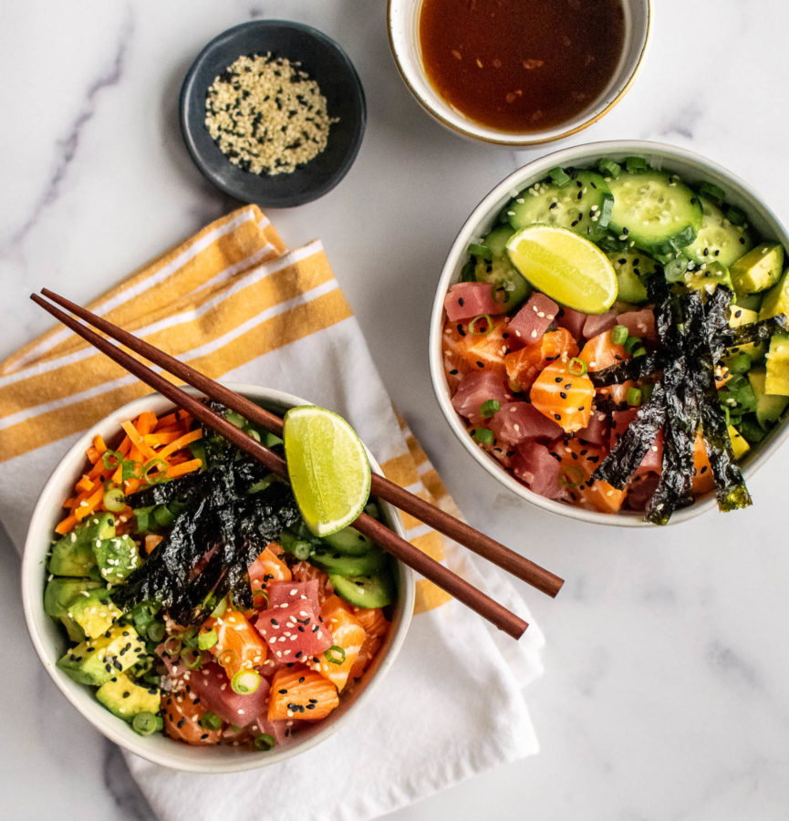 Whole30 Poke Bowls Carolyns Cooking 