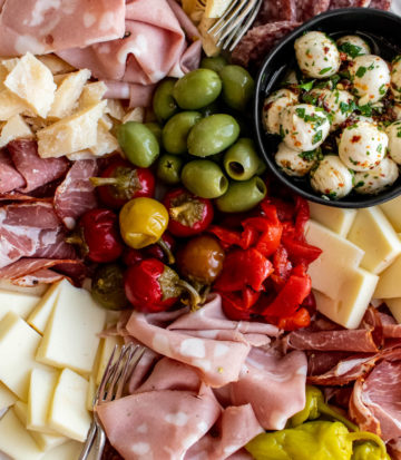 Italian Antipasto Platter | Carolyn's Cooking