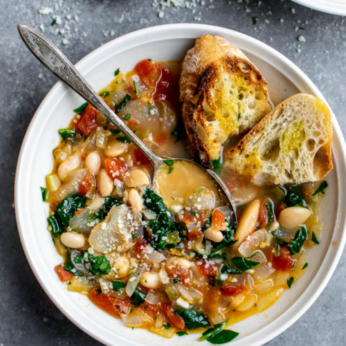 White Bean and Tomato Soup | Carolyn's Cooking