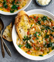 White Bean and Tomato Soup | Carolyn's Cooking