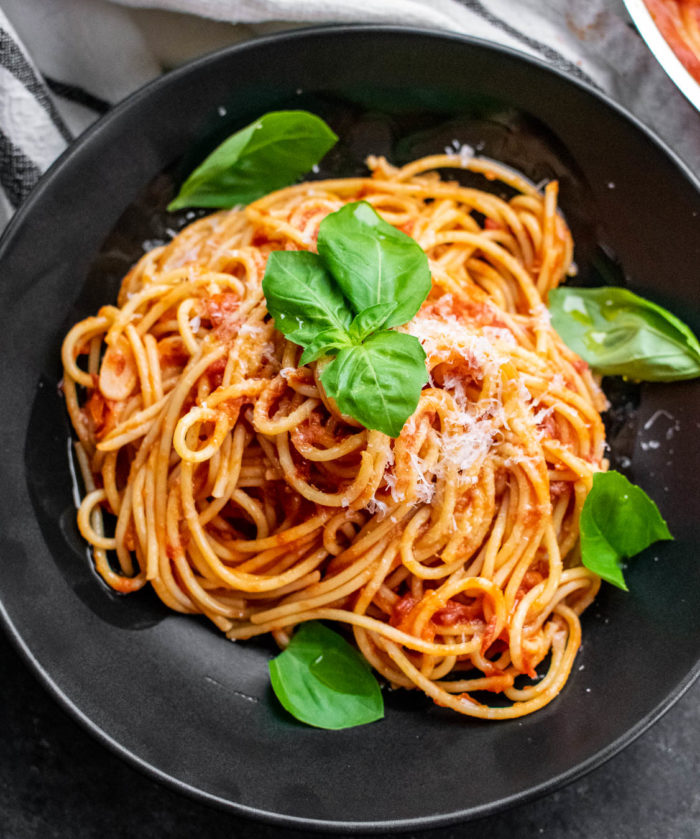 Pasta al Pomodoro | Carolyn's Cooking