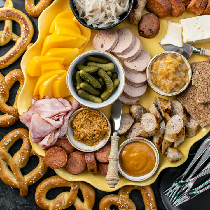 Bavarian Meat and Cheese Board