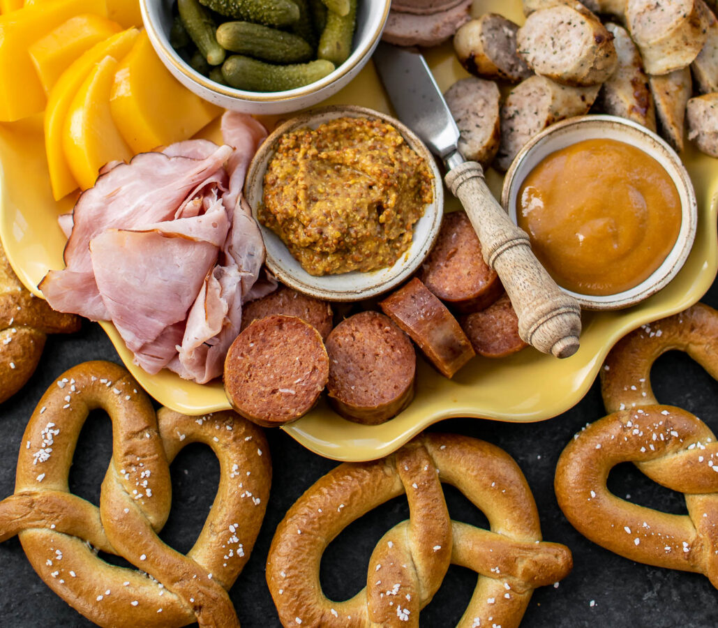 Bavarian Meat and Cheese Board