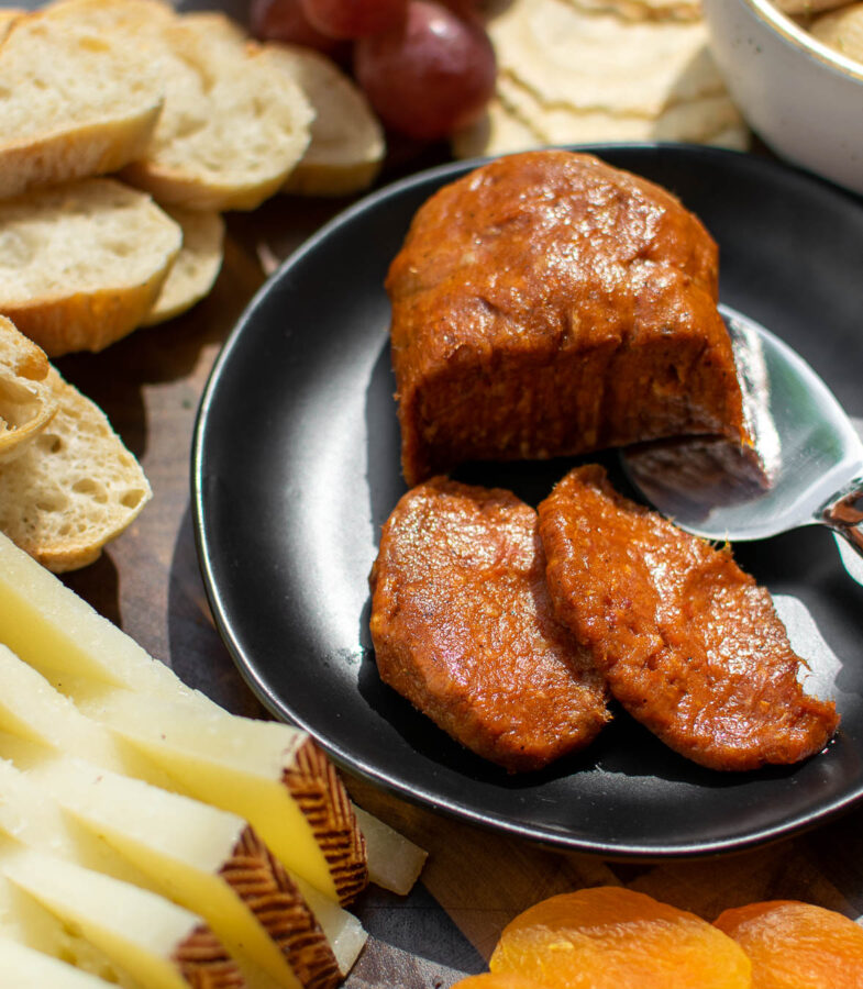 Sobrasada spreadable pork sausage.