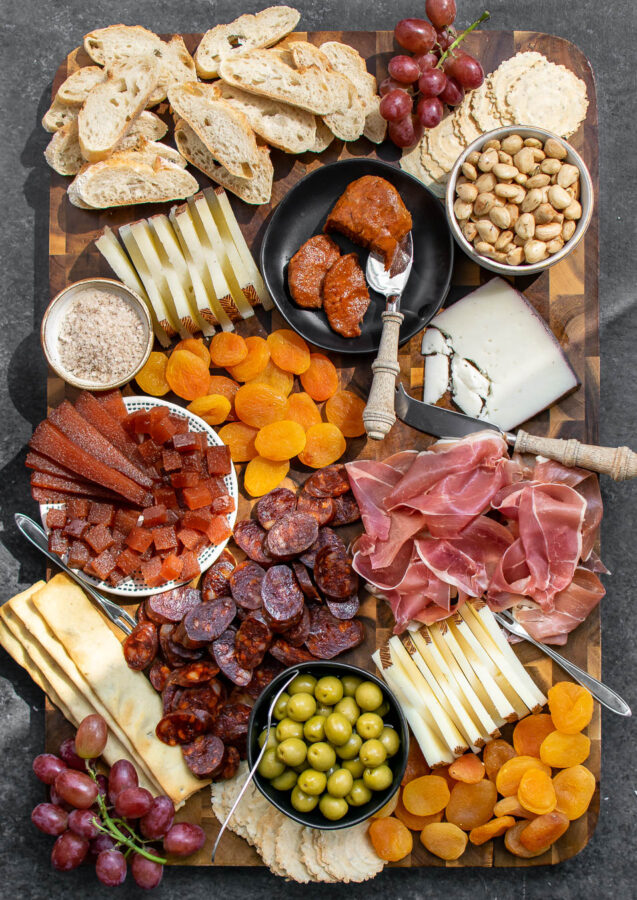 Spanish Cheese Board.